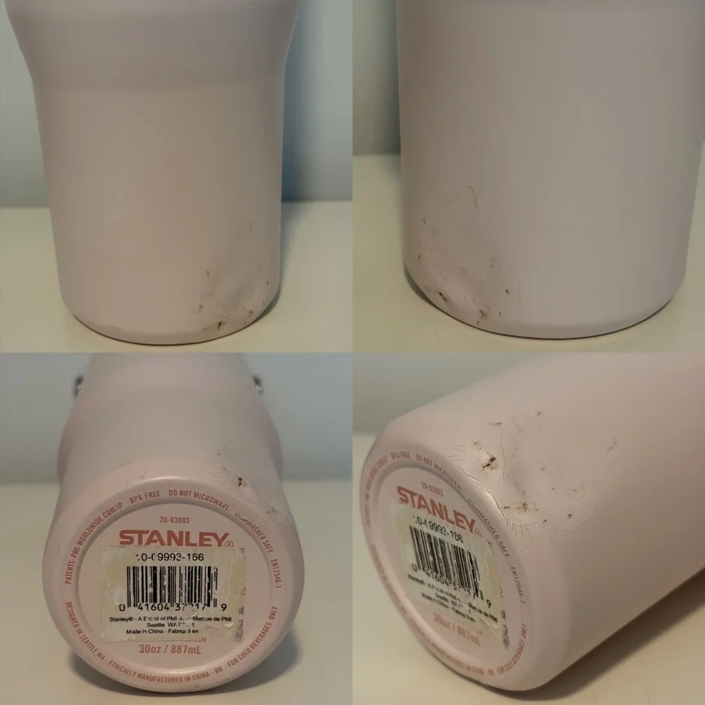 Stanley Pink Blush Insulated Tumbler Flip Straw with Handle 30oz - Picture 3 of 11